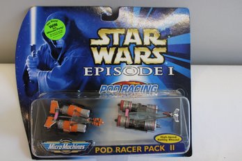 Podracer Pack III New In Box Star Wars Episode 1 Micro Machines Podracing