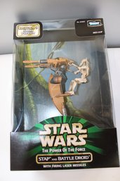Star Wars Episode 1 The Power Of The Force And Stap And Battle Droid New In Package