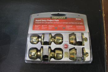 Door Knobs Defiant Keyed Entry Project Pack 452645
