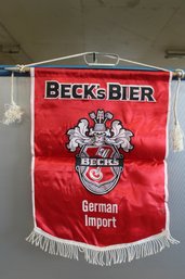 Beck's Bier German Import Banner 18' X 18'