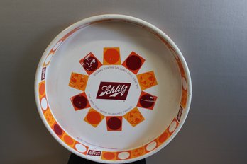 Schlitz Metal Tray 13' Diameter