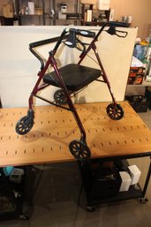 Drive Go Lite Walker/ Rollator Tested And Working