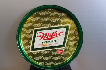 Miller High Life Meatl Tray 11' Diameter