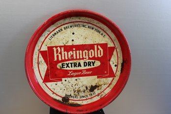 Rheingold Metal Tray 13' Diameter