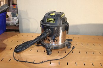 Stanley 3 HP 4 Gallon Stainless Steel Shop Vac