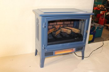 Duraflame Navy 3D InfraGen Electric Fireplace Stove Brand New Tested And Works  Model No. DFI 5018-07