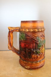 Chalkware Large Mug 13' 9 1/2' X 6 1/2'