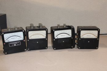 4 Weston Amp Volt Testers