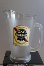 Pabst Blue Ribbon Platic Pitcher