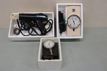 Sears Compression Tester, Vacuum Tester And Timing Light
