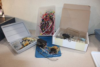 Resistors, Transistors, Power Supplies And Hundreds Of Test Cables
