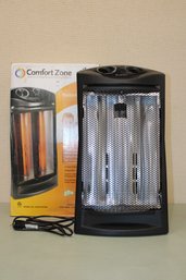 Comfort Zone Heater Quartz Radiant Heater 2 Heat Settings Tested And Works About 20' Tall