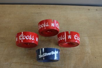 Coors Ashtrays (4)