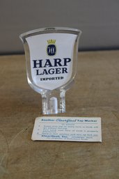 Harp Lager Beer Tap