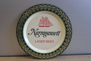 Naragansett Plastic Plate Advertisement