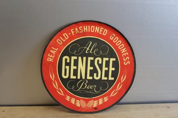 Genesee Beer Paper Advertising Double Sided