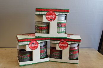 Coca Cola Candle Gift Sets New In Packages (3)