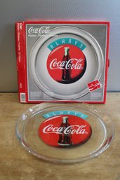 Coca Cola Platter Opened Box New 13' Diameter