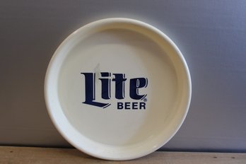 Lite Beer Plastic Tray 13' Diameter