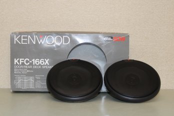 Kenwood Speakers KFC-166X Door/ Rear Deck Speakers 80W 1 Pair