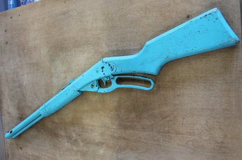 Daisy BB Gun Painted Teal Toy Gun 35 1/2' Long