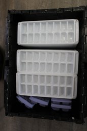 Lot Of 30 Plus Plastic Ice Cube Trays