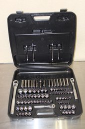 Vintage Brand New 101 Piece Craftsman Socket Set With 4 Wrenches 1/4' 3/8' And 12' Drive
