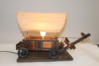 Covered Wagon Lamp Tested