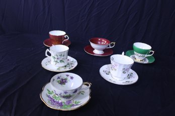 6 Cups And Saucers