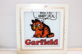 Big Fat Hairy Deal Garfield Carnival Mirror 6' X 6'