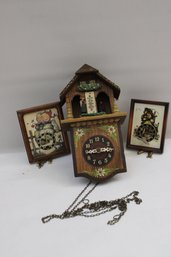 2 Hummel Clocks And 1 Cuckoo Clock