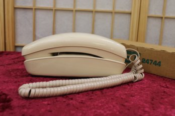 Western Electric Trimline Telephone Tan