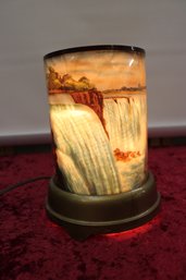 Niagra Falls Antique Motion Lamp Light 1958 8' X 4 3/4'