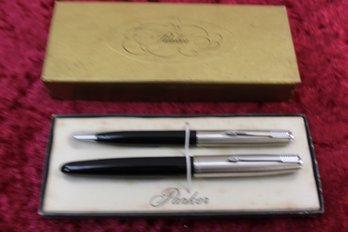 Parker Pen And Pencil Set With Box