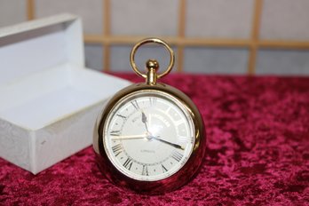 Pocket Watch With Quartz Alarm By Roger Lascelles London