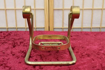 Johnny Walker Brass Plated Swing Display