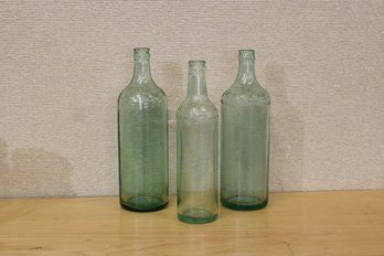 Moxie Bottles 3 Vintage Bottles