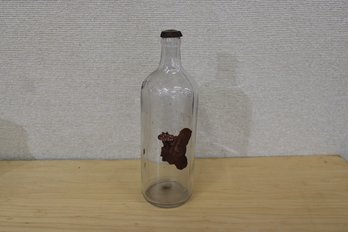 Vintage Moxie Nerve Food Bottle With Cap