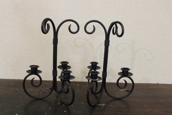 Pair Of Candle Holders