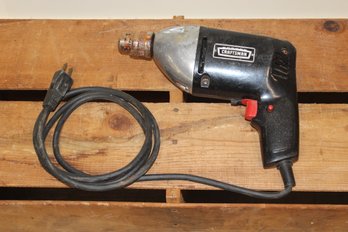 Craftsman 3/8' Electric Drill - Tested - Works