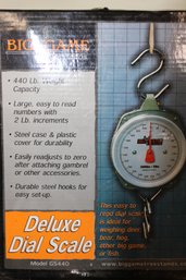 Big Game Treestands Deluxe Dial Scale New In Opened Box