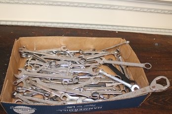 Large Lot Of Wrenches - Various Types And Sizes