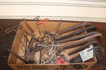 Large Lot From Small To Large Allen Wrenches