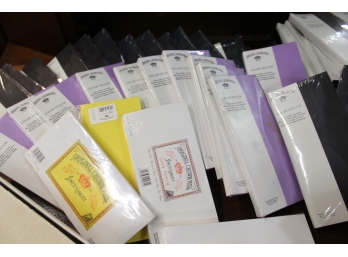 Huge Lot Of Letter Size Envelopes Different Colors Over 500 Pieces