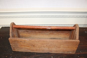 Wooden Tool Box  - 21' Long X 9' Tall X 7 1/4' Deep