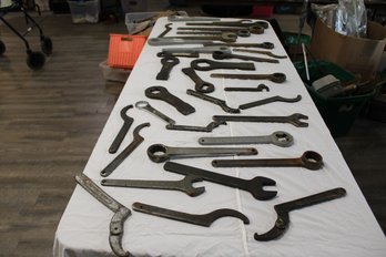 Very Large Wrenches - By Williams, Osoka,  Armstrong, Haitain, Geodor, & Sloan