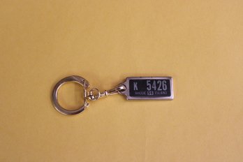 RI Disabled Veterans Mini License Plate Key Chain