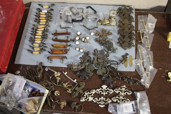 Huge Lot Of Pulls, From Bakelite To Hepplewhite And Others