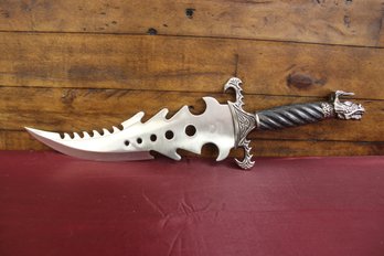 Frost Cutlery Designed By Jim Frost With Dragon Head With Scabbard 21' Total Length 13' Blade
