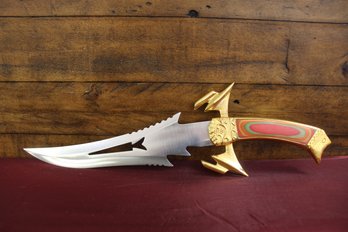 Rostrfrei Sky Stalker Fantasy Knife With Scabbard And Box 15 1/2' Total Length 9 1/2' Blade